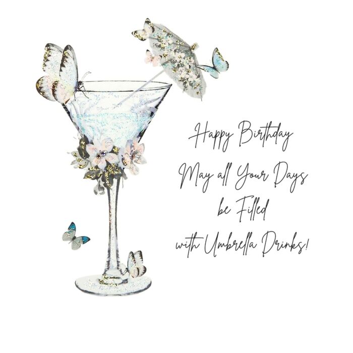 Five Dollar Shake - MOONLIGHT & MARTINIS - Happy Birthday Umbrella Drinks!